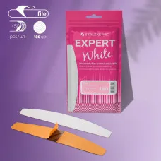 Сменные файлы белые для пилки полумесяц STALEKS PRO EXPERT 42 180 грит (50 шт)