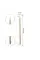 Orange stick STALEKS PRO EXPERT wooden 150 mm (100 pcs)