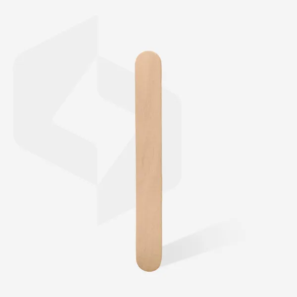 Wooden wax applicator stick STALEKS PRO EXPERT 150x17 mm (100 pcs)