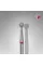 Diamond nail drill bit ball red head STALEKS PRO EXPERT diameter 3,5 mm
