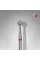 Diamond nail drill bit ball red head STALEKS PRO EXPERT diameter 4 mm