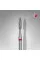 Diamond nail drill bit flame red head STALEKS PRO EXPERT diameter 2,1 mm / working part 8 mm