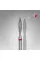 Diamond nail drill bit flame red head STALEKS PRO EXPERT diameter 2,3 mm / working part 10 mm