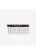 Diamond nail drill bit flame red head STALEKS PRO EXPERT diameter 2,3 mm / working part 10 mm