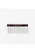 Diamond nail drill bit pointed flame red head EXPERT diameter 2,1 mm / working part 8 mm