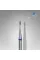 Diamond nail drill bit rounded bud blue EXPERT head diameter 1,2 mm / working part 3 mm