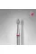 Diamond nail drill bit pointed bud red EXPERT head diameter 2,5 mm / working part 4,5 mm