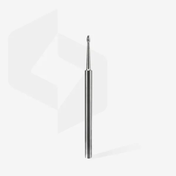 Carbide drill bit nail cleaner mini EXPERT head diameter 1,2mm / working part 2,5mm