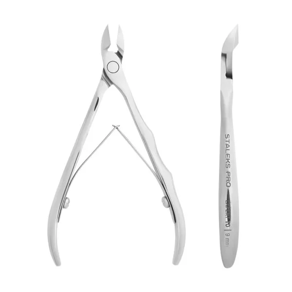 Кусачки профессиональные для кожи STALEKS PRO EXPERT 10 9 мм