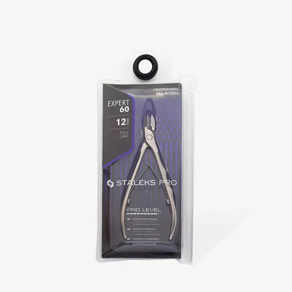 Professional nail nippers STALEKS PRO EXPERT 60 12 mm