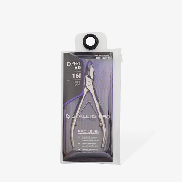 Professional nail nippers STALEKS PRO EXPERT 60 16 mm
