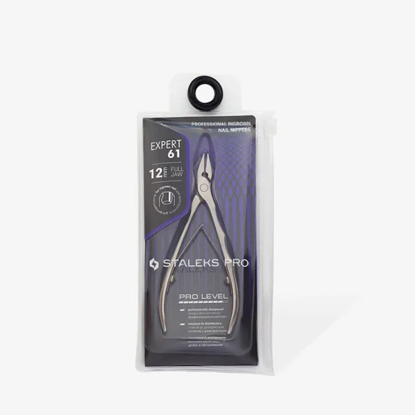 Professional nippers for ingrown toenails STALEKS PRO EXPERT 61 12 mm