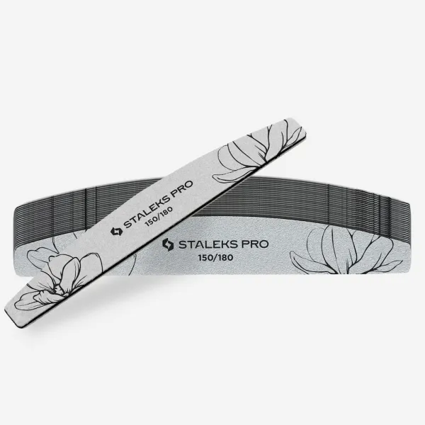 Crescent mineral nail file STALEKS EXPERT 40 150/180 grit (25 pcs)
