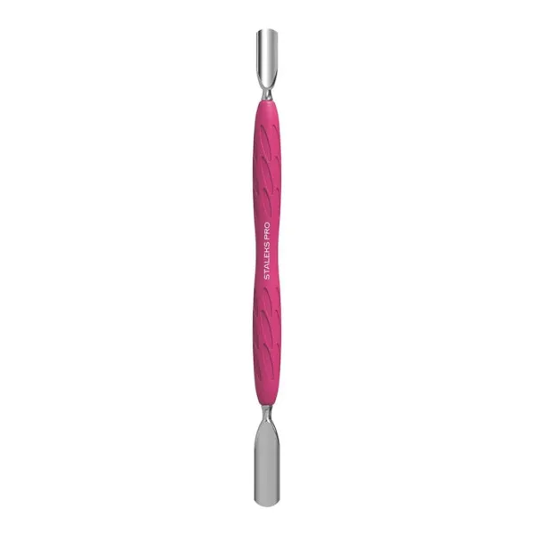 Manicure pusher with silicone handle STALEKS PRO UNIQ 10 TYPE 1



