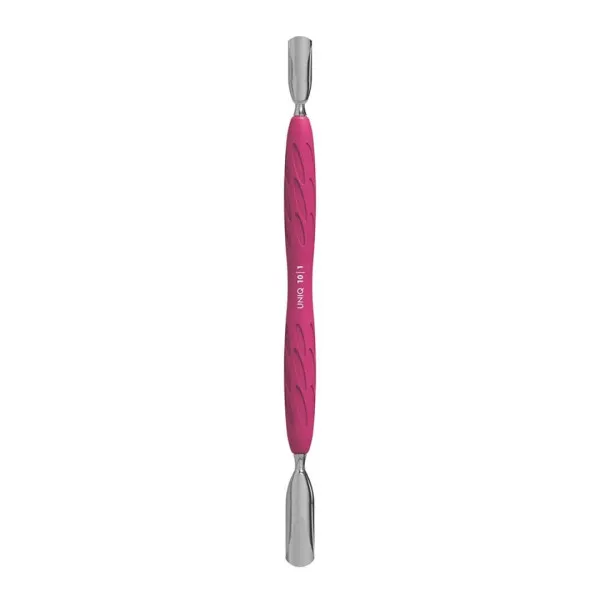 Manicure pusher with silicone handle STALEKS PRO UNIQ 10 TYPE 1



