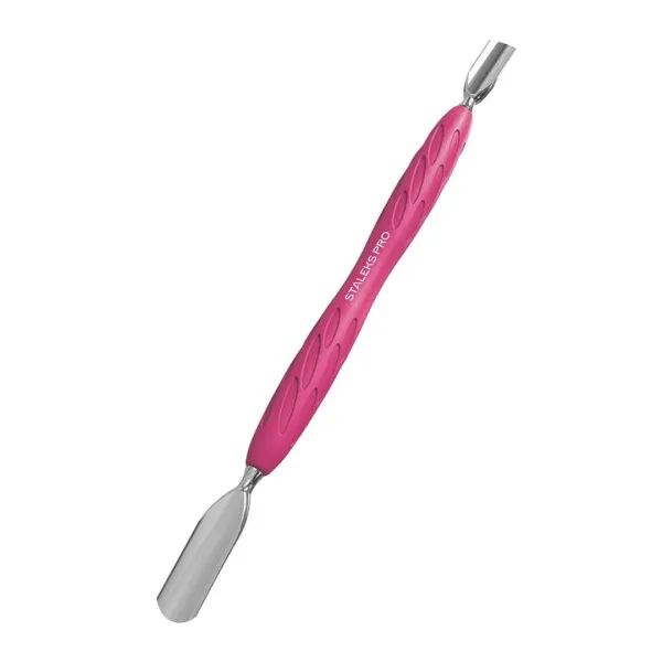 Manicure pusher with silicone handle STALEKS PRO UNIQ 10 TYPE 1



