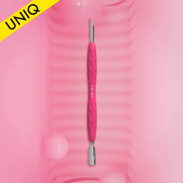 Manicure pusher with silicone handle STALEKS PRO UNIQ 10 TYPE 2



