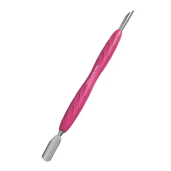 Manicure pusher with silicone handle STALEKS PRO UNIQ 10 TYPE 2



