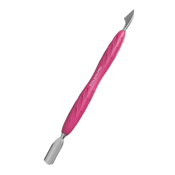Manicure pusher with silicone handle STALEKS PRO UNIQ 10 TYPE 3



