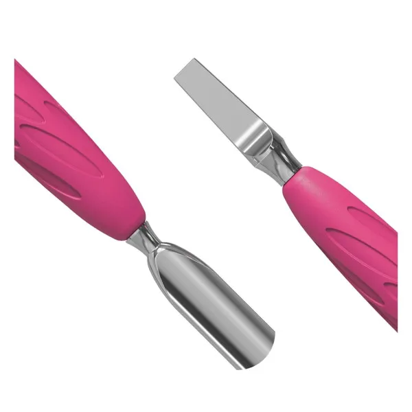 Manicure pusher with silicone handle STALEKS PRO UNIQ 10 TYPE 5