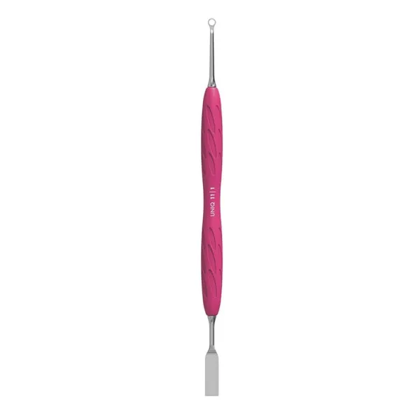 Manicure pusher with silicone handle STALEKS PRO UNIQ 11 TYPE 1