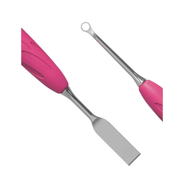 Manicure pusher with silicone handle STALEKS PRO UNIQ 11 TYPE 1