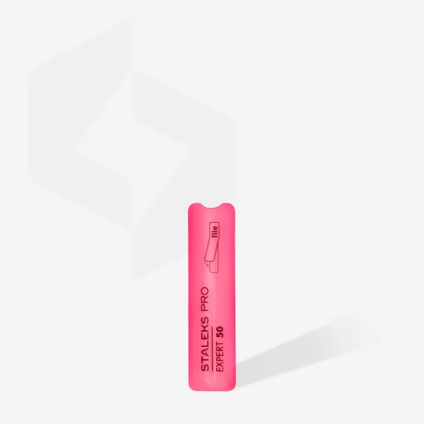 Short beveled plastic base for nail file STALEKS PRO EXPERT 50 




