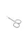 Professional cuticle scissors STALEKS PRO Asymmetric UNIQ 20 TYPE 4