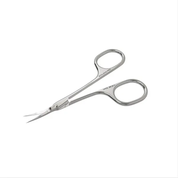 Professional cuticle scissors STALEKS PRO Asymmetric UNIQ 30 TYPE 4