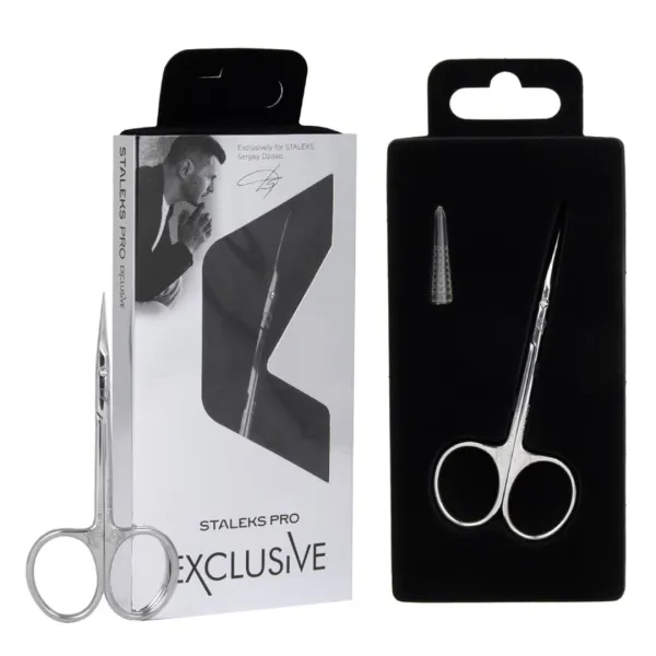 Professional cuticle scissors STALEKS PRO EXCLUSIVE 20 TYPE 1 (magnolia)