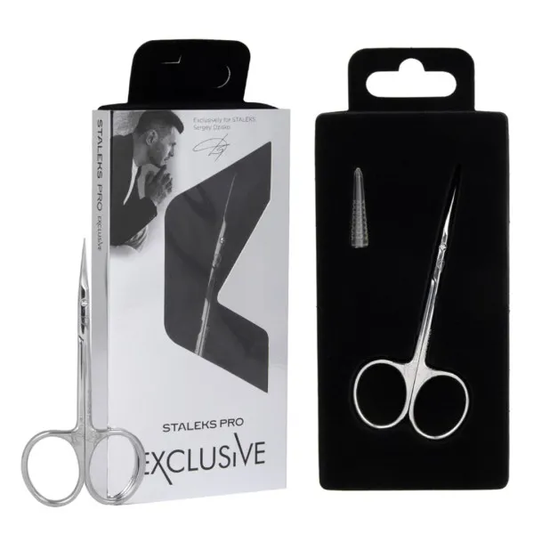 Professional cuticle scissors STALEKS PRO EXCLUSIVE 20 TYPE 2 (magnolia)