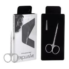 Professional scissors with hook STALEKS PRO EXCLUSIVE 23 TYPE 1 (magnolia)