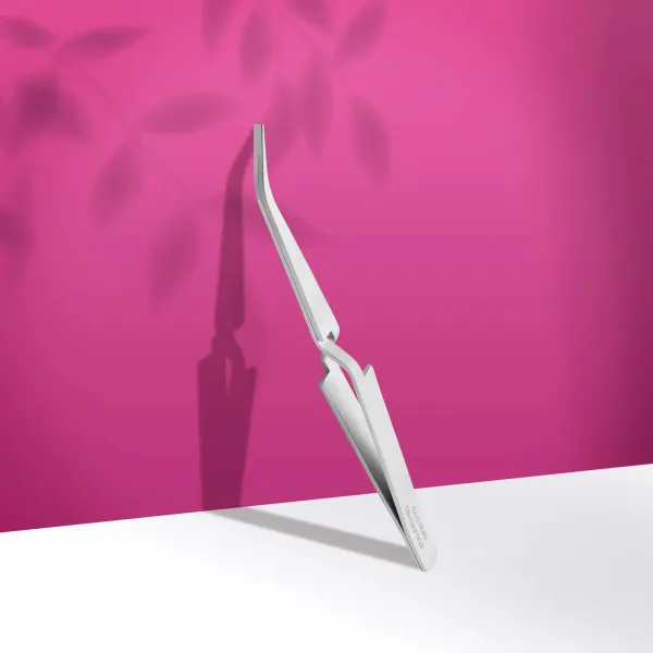 Reverse аction tweezers for nail art STALEKS PRO EXPERT 31 TYPE 2



