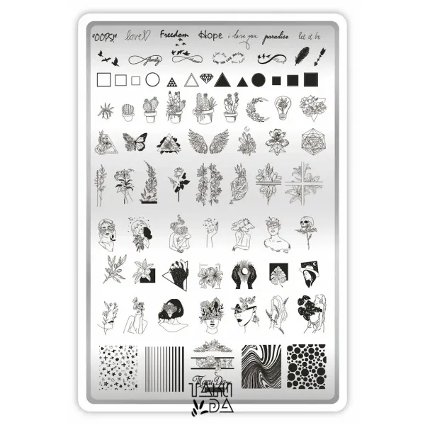 Razítkovací deska Taki Da 07 Tattoo