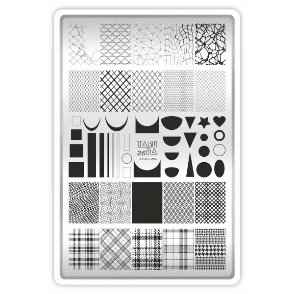 Stamping Plate Taki Da 26 CLASSIC