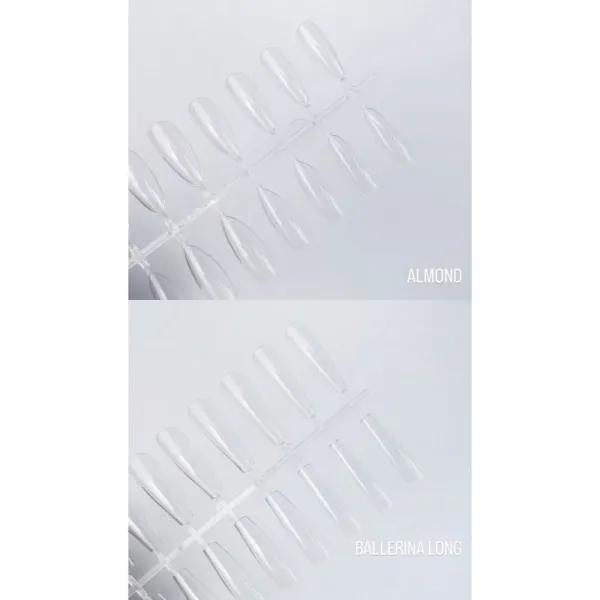 TOUCH Nail Tips for Extestion, Almond 240 pcs