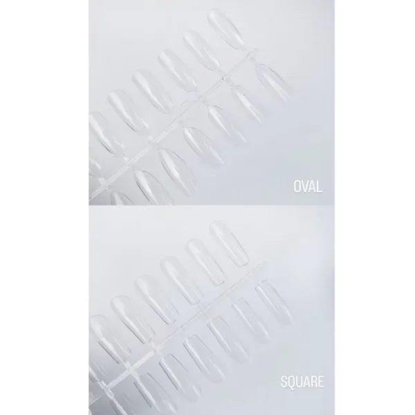 TOUCH Nail Tips for Extestion, Square 240 ks