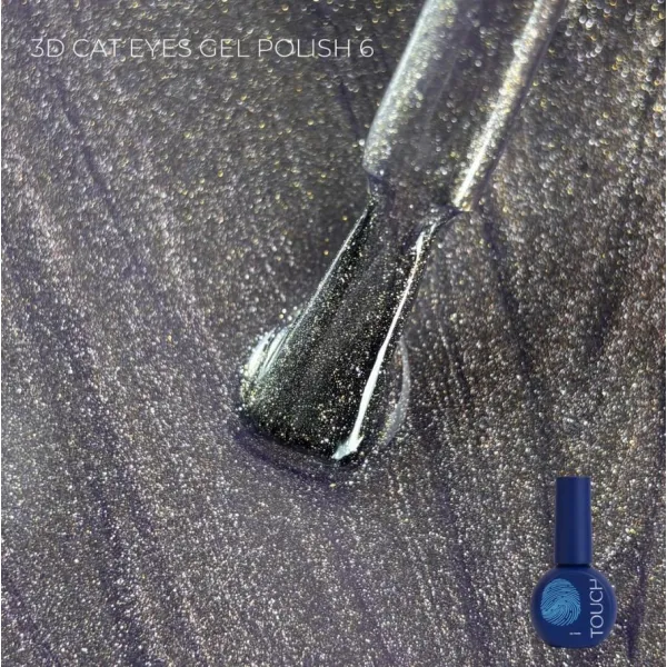 TOUCH 3D Cat Eyes 06 Gel Polish, 9ml