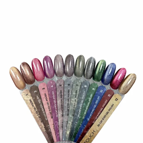 TOUCH 3D Cat Eyes 10 Gel Polish, 9ml