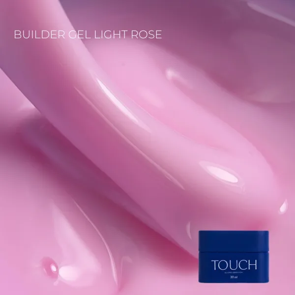 TOUCH Builder Gel Light Rose, 30ml