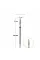 TOUCH diamond Flame nail drill bit, rounded tip, red 021