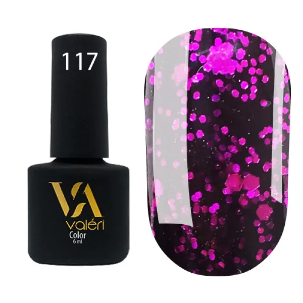 Gel-lak Valeri №117 (6 ml)