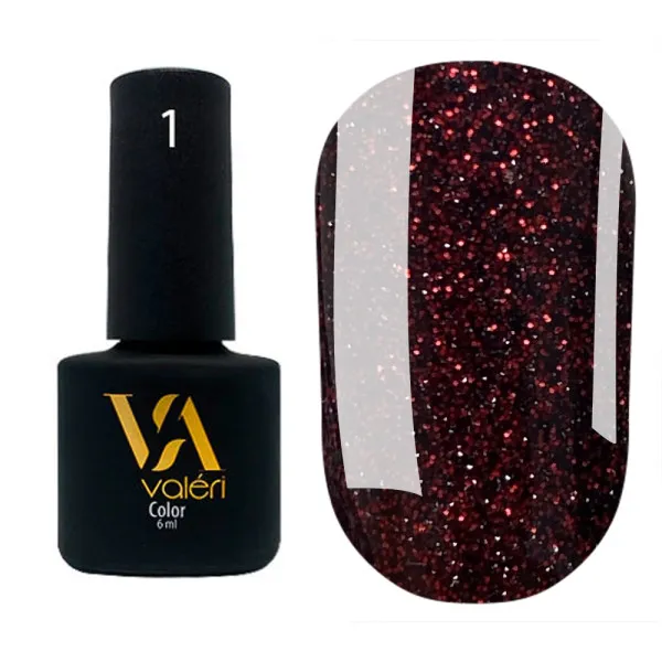 Flash gel-lak VALERI №1 (6 ml)