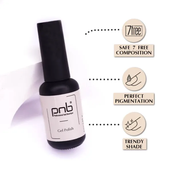 Gel Nail Polish PNB 033, 8 ml