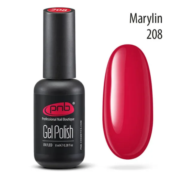 Gel Nail Polish PNB 208, 8 ml