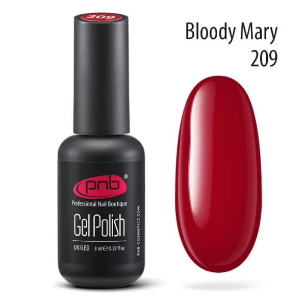 Gel Nail Polish PNB 209, 8 ml