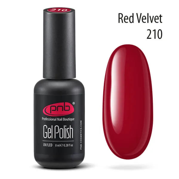 Gel Nail Polish PNB 210, 8 ml