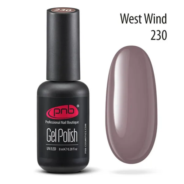Gel Nail Polish PNB 230, 8 ml