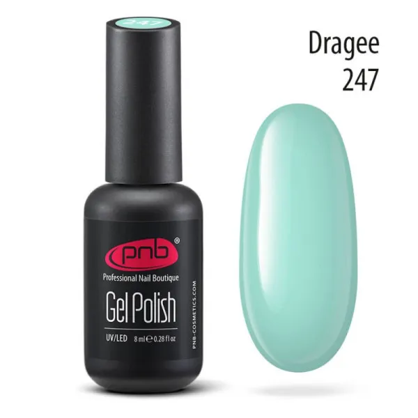 Gel Nail Polish PNB 247, 8 ml