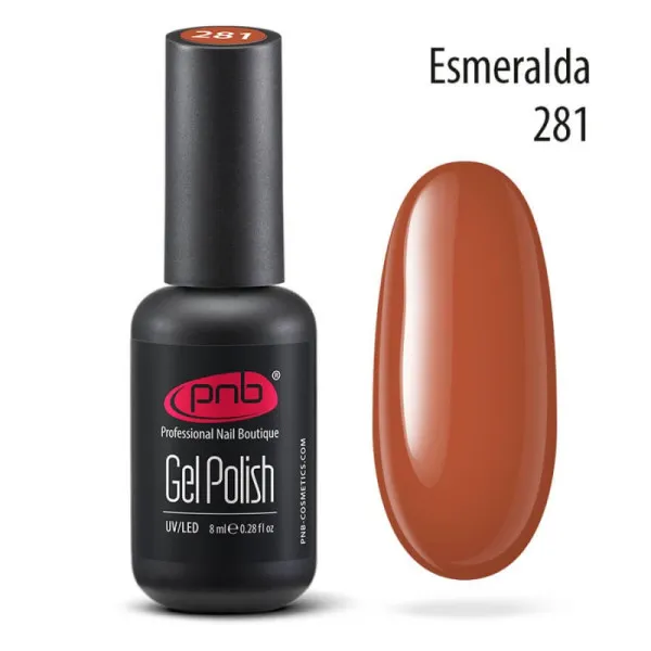 Gel Nail Polish PNB 281, 8 ml